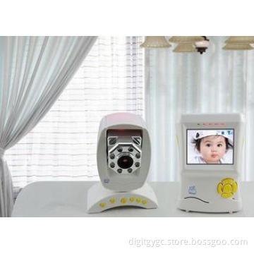 infrared LED Digital Two Way Talk Baby Monitor with video ,